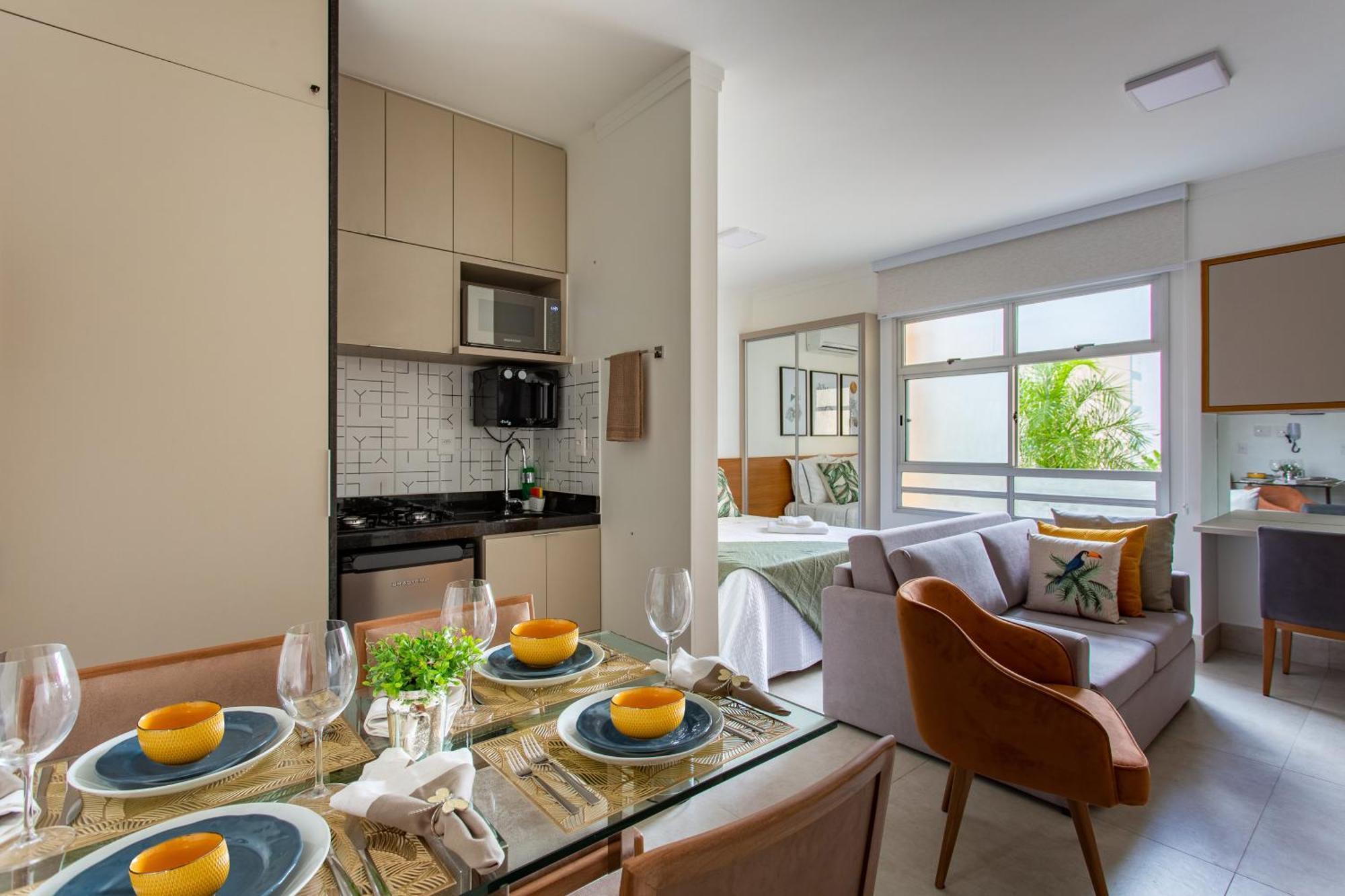 Kit Net - Ii, Moderna E Aconchegante Apartamento *